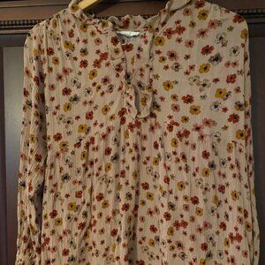 Easel Flowy Floral Top - Size Small